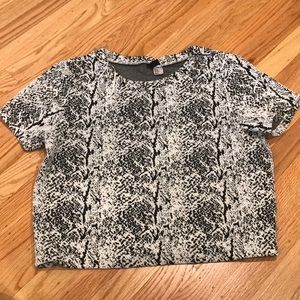 H&M thick cotton tee